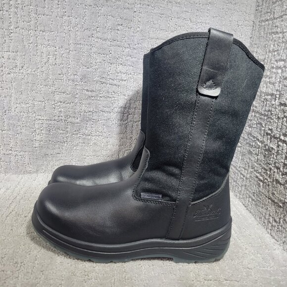 Thorogood Thoro-Flex Welllington 10" Mens 8.5M Womens 10.5M Black Work Boots. - Picture 6 of 10